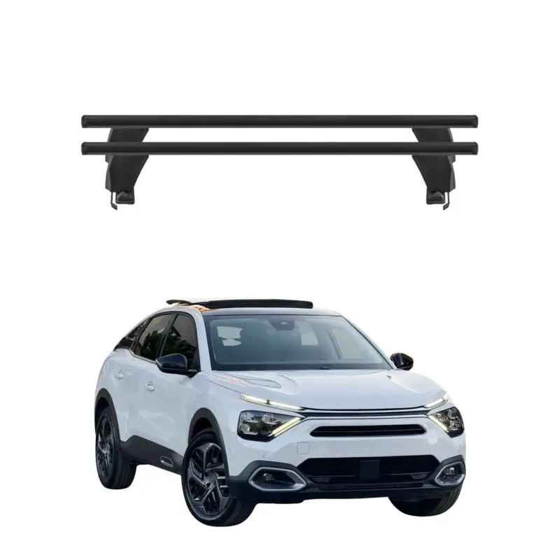Menabo Dachträger Grundtäger für Citroen C4 2021-2026 50kg Alu Schwarz 2 tlg Preisreduziert