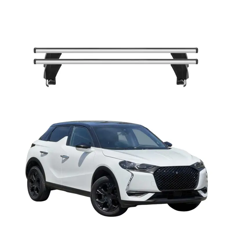 Menabo Dachträger Grundtäger für DS3 Crossback 2018-2026 50kg Alu Silber 2 tlg Beliebt
