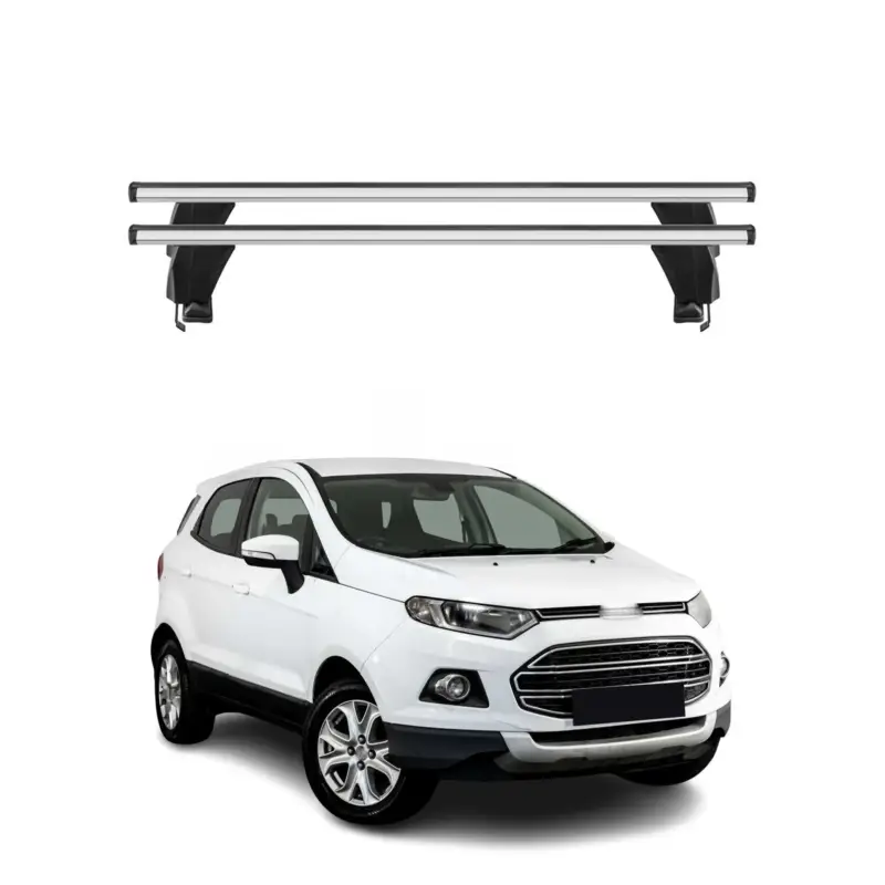 Menabo Dachträger Grundtäger für Ford Ecosport 2014-2017 Pre-FL 50kg Alu Grau 2x Versand Am Gleichen Tag