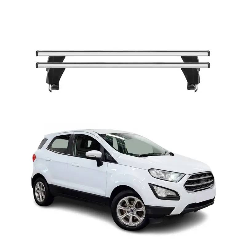Jetzt Bestellen Menabo Dachträger Grundtäger für Ford Ecosport 2017-2023 FL 50kg Alu Silber 2x