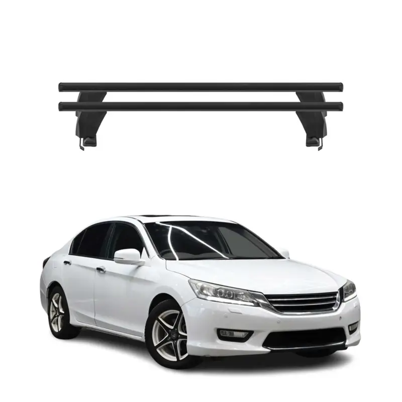 Menabo Dachträger Grundtäger für Honda Accord mk9 Limo 2015-2019 50kg Schwarz 2x Top-Angebot