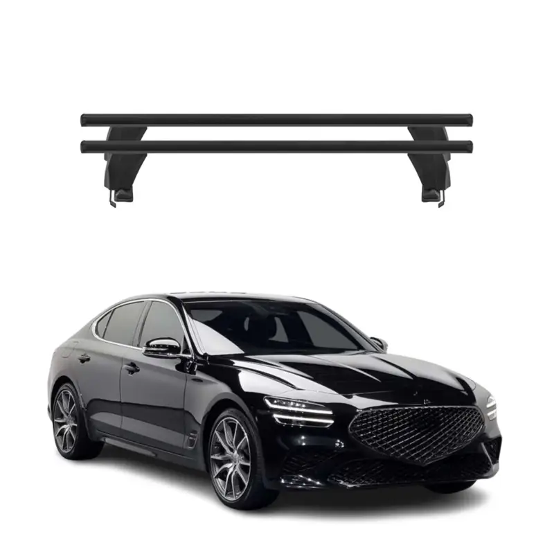 Menabo Dachträger Grundtäger für Genesis G70 2018-2026 50kg Alu Schwarz 2 tlg Aktuell