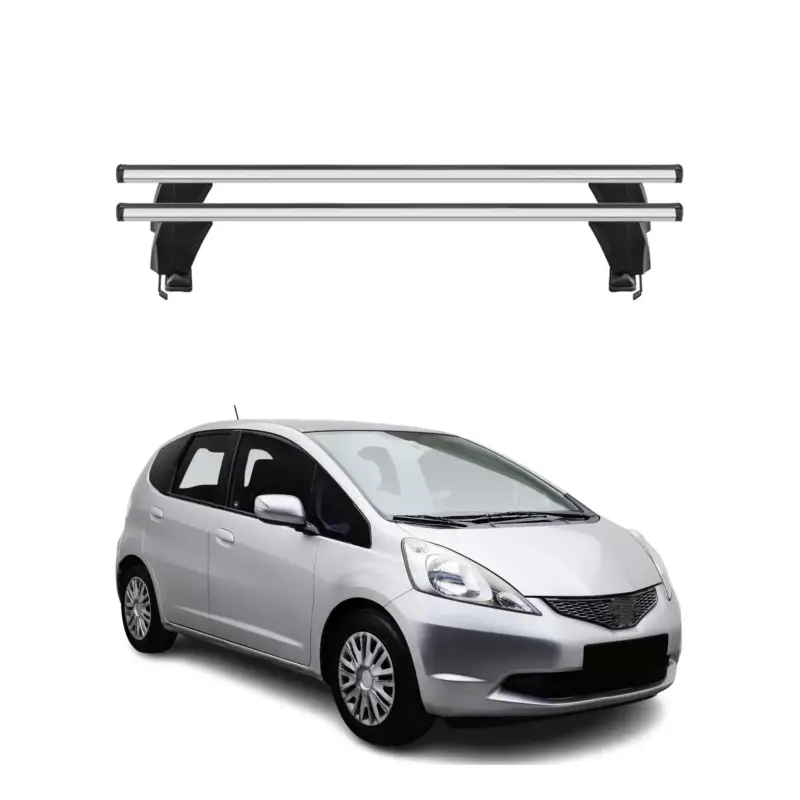 Menabo Dachträger Grundtäger für Honda Jazz 2015-2020 50kg Alu Silber 2 tlg Angebot