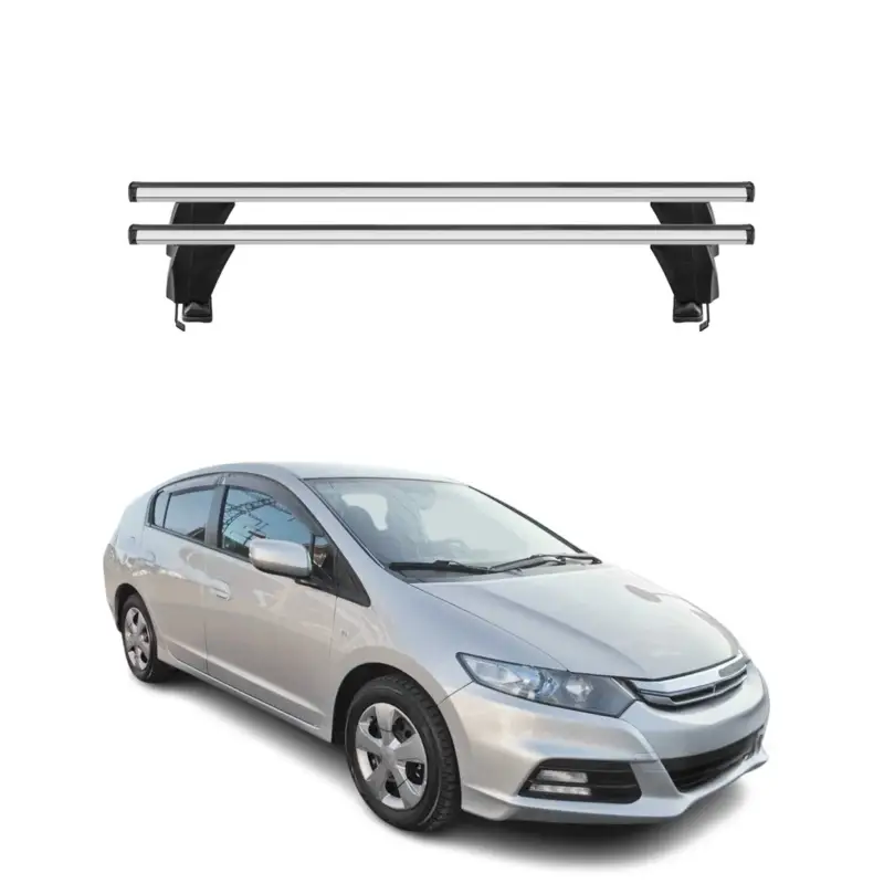 Menabo Dachträger Grundtäger für Honda Insight 2009-2014 50kg Alu Silber 2 tlg Top-Angebot