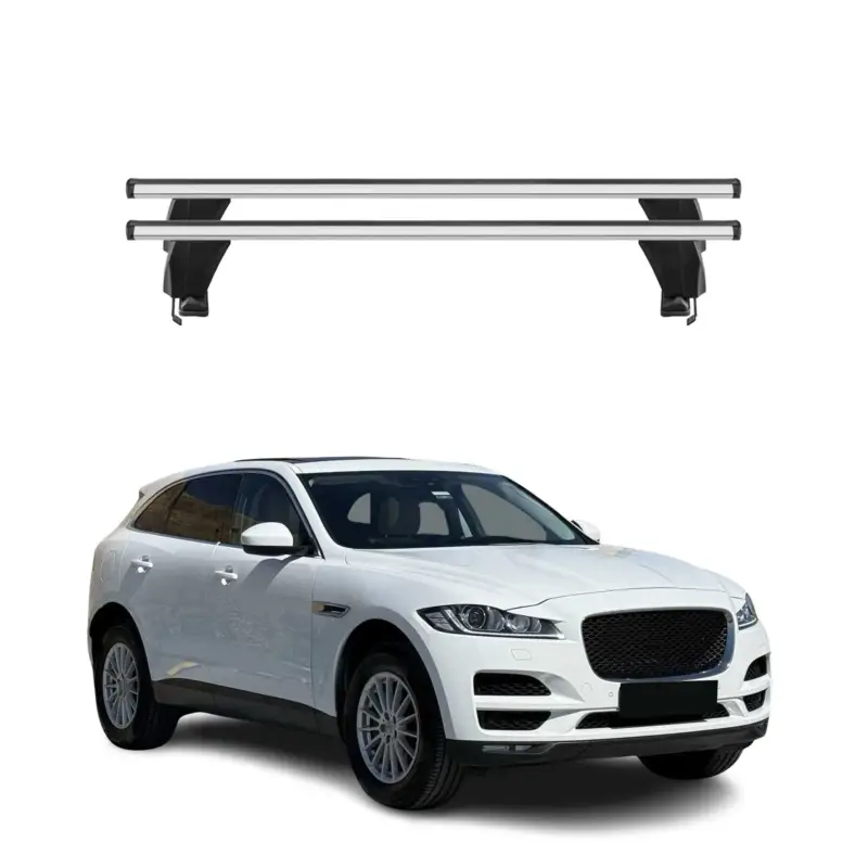 Menabo Dachträger Grundtäger für Jaguar F-Pace 2016-2025 50kg Alu Silber 2 tlg Mega-Angebot
