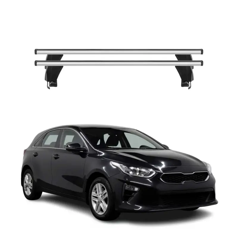 Menabo Dachträger Grundtäger für Kia Ceed SportsWagon 2019-2026 50kg Alu Grau 2x Wochenendangebot