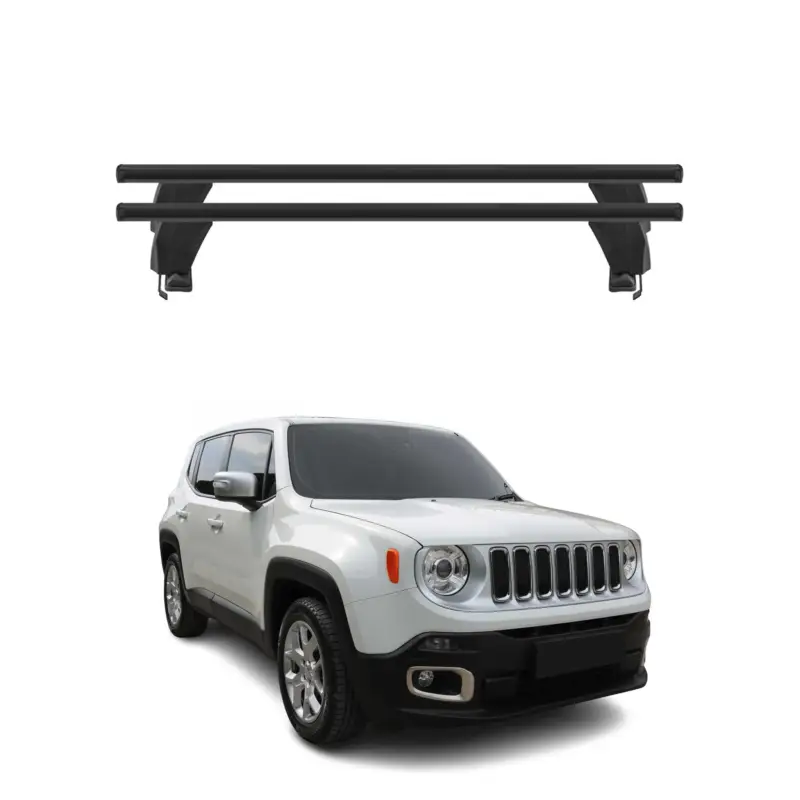 Menabo Dachträger Grundtäger für Jeep Renegade 2015-2025 50kg Alu Schwarz Jetzt Kaufen