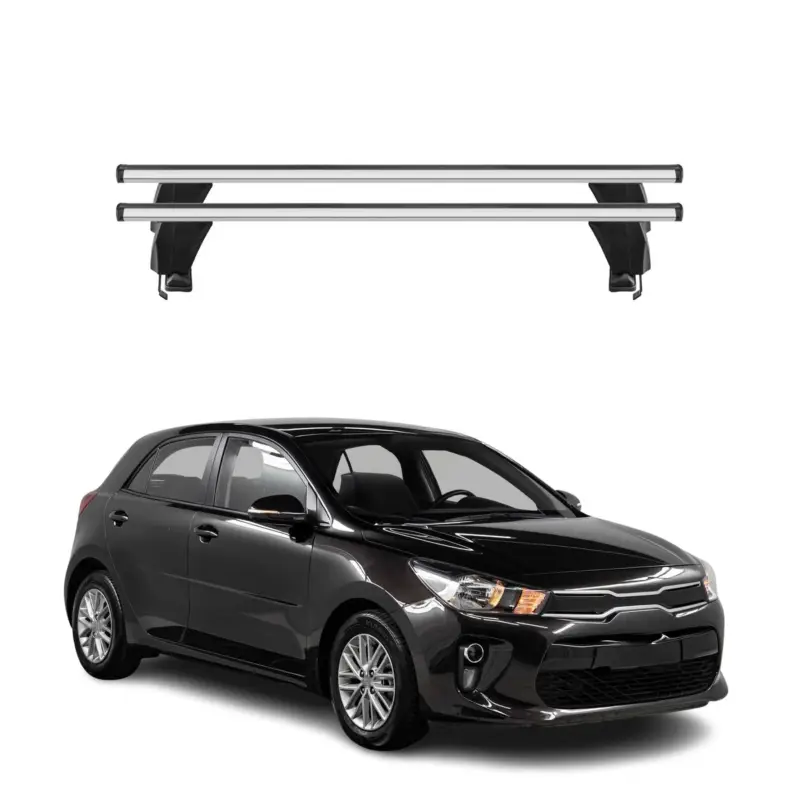 Menabo Dachträger Grundtäger für Kia Rio Schrägheck 2017-2026 50kg Alu Silber 2x Bestseller