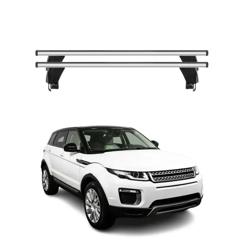 Neu Im Sortiment Menabo Dachträger für Land Rover Range Rover Evoque L538 2011-2018 50kg Grau 2x