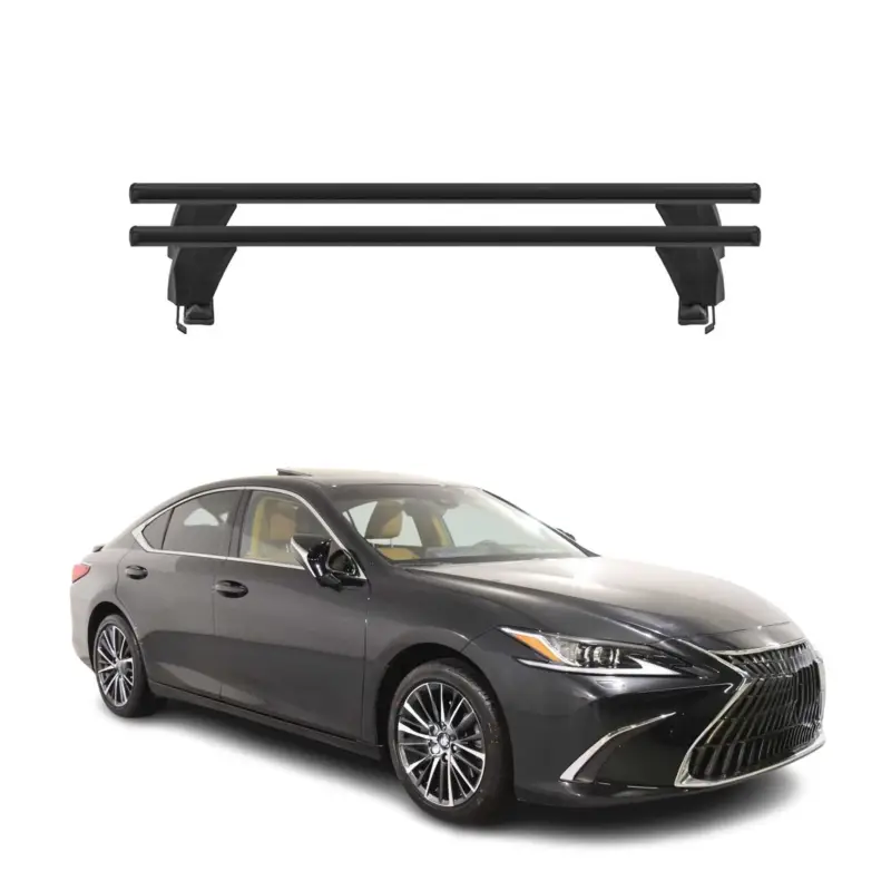 Super-Preis Menabo Dachträger Grundtäger für Lexus ES XZ10 2019-2025 50kg Alu Schwarz 2 tlg