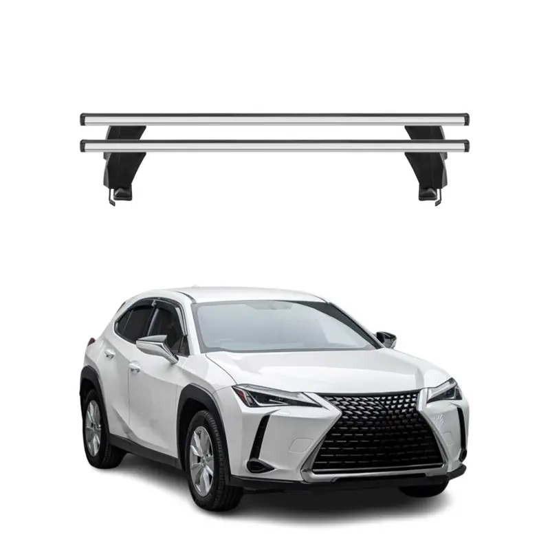Sichere Zahlung Menabo Dachträger Grundtäger für Lexus UX 2019-2026 50kg Aluminium Silber 2 tlg