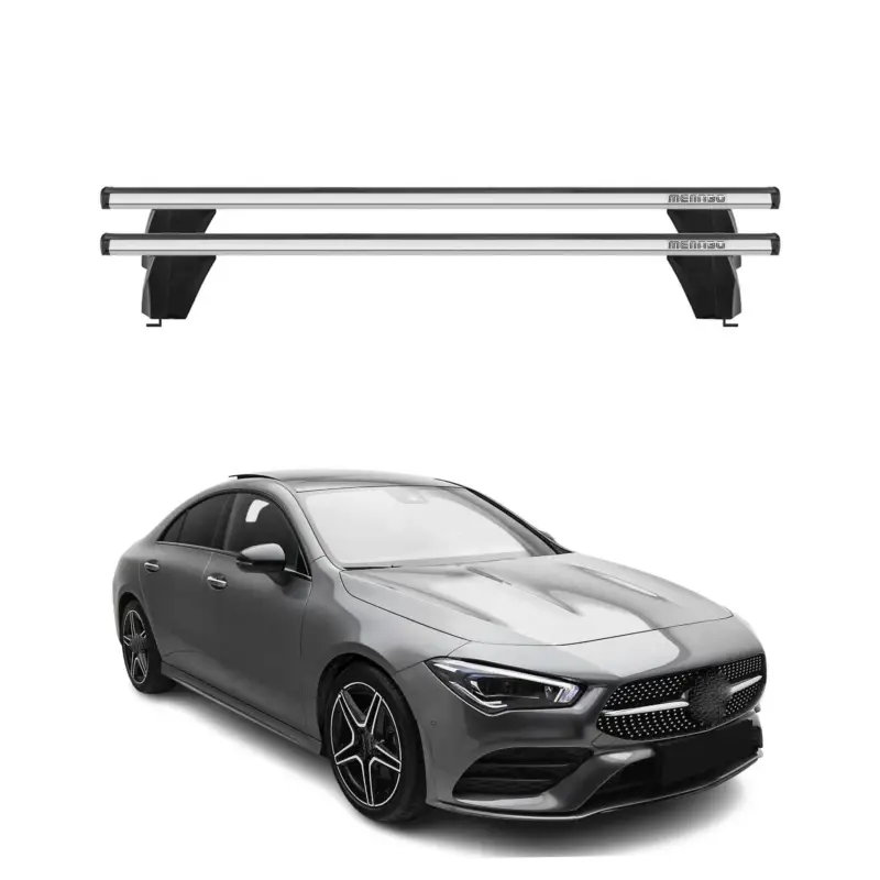 Menabo Dachträger Grundtäger für Mercedes CLA C118 2019-2026 75kg Alu Silber 2x Saisonangebot