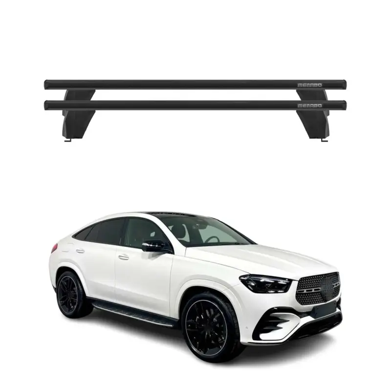 Menabo Dachträger Grundtäger für Mercedes GLE C167 2019-2026 75kg Alu Schwarz 2x Neue Ware