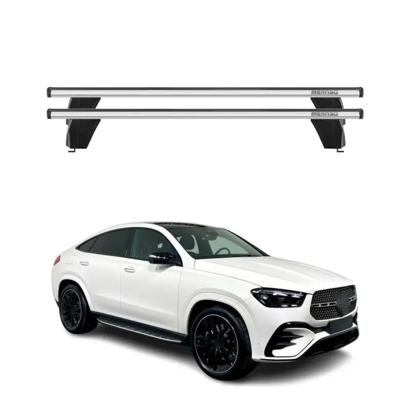 Menabo Dachträger Grundtäger für Mercedes GLE C167 2019-2026 75kg Alu Silber 2x Rabatt