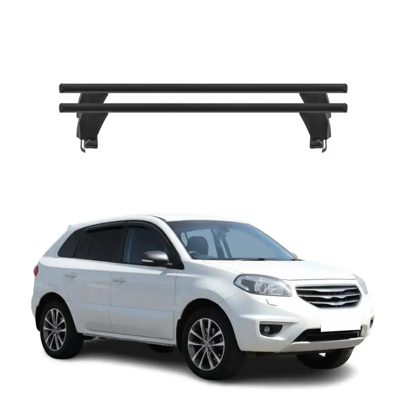 Neu Im Sortiment Menabo Dachträger Grundtäger für Renault Koleos mk1 2008-2016 50kg Alu Schwarz