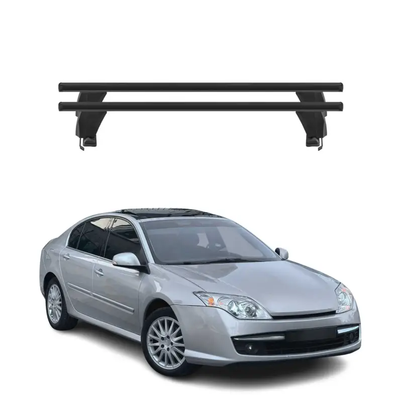 Direkt Vom Hersteller Menabo Dachträger Grundtäger für Renault Laguna 2007-2015 50kg Alu Schwarz 2 tlg