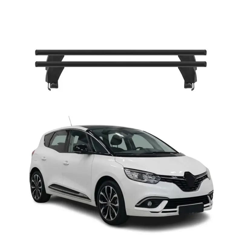 Menabo Dachträger Grundtäger für Renault Scenic mk4 2016-2022 50kg Alu Schwarz Finale Aktion