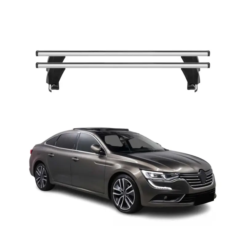 Neue Kollektion Menabo Dachträger Grundtäger für Renault Talisman 2015-2022 50kg Alu Silber 2x