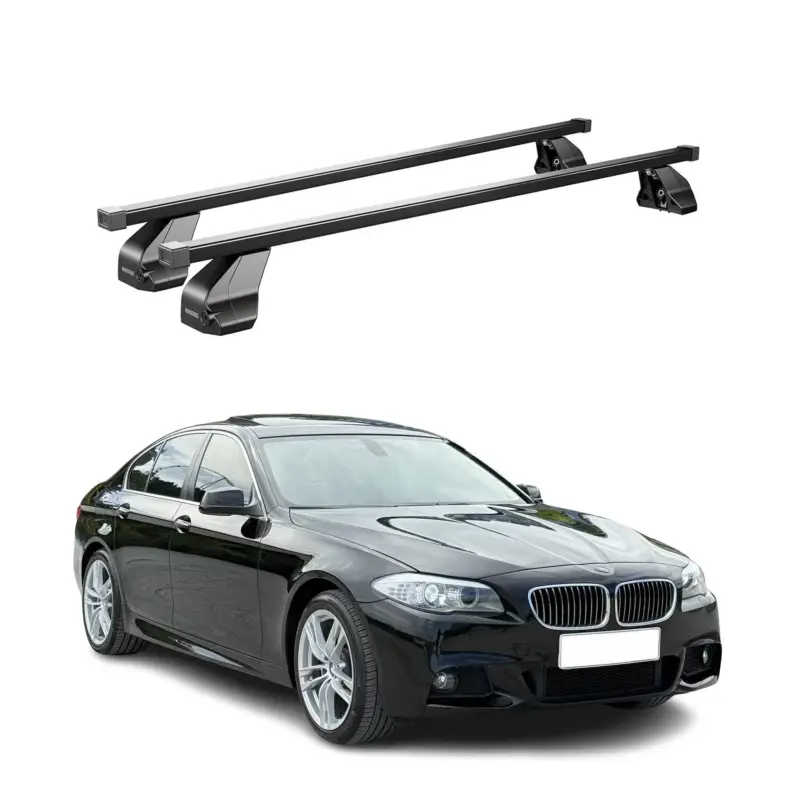 Menabo Dachträger Grundtäger für BMW 5er F10 Limo 2010-2016 75kg Stahl Schwarz Sofort Bestellen