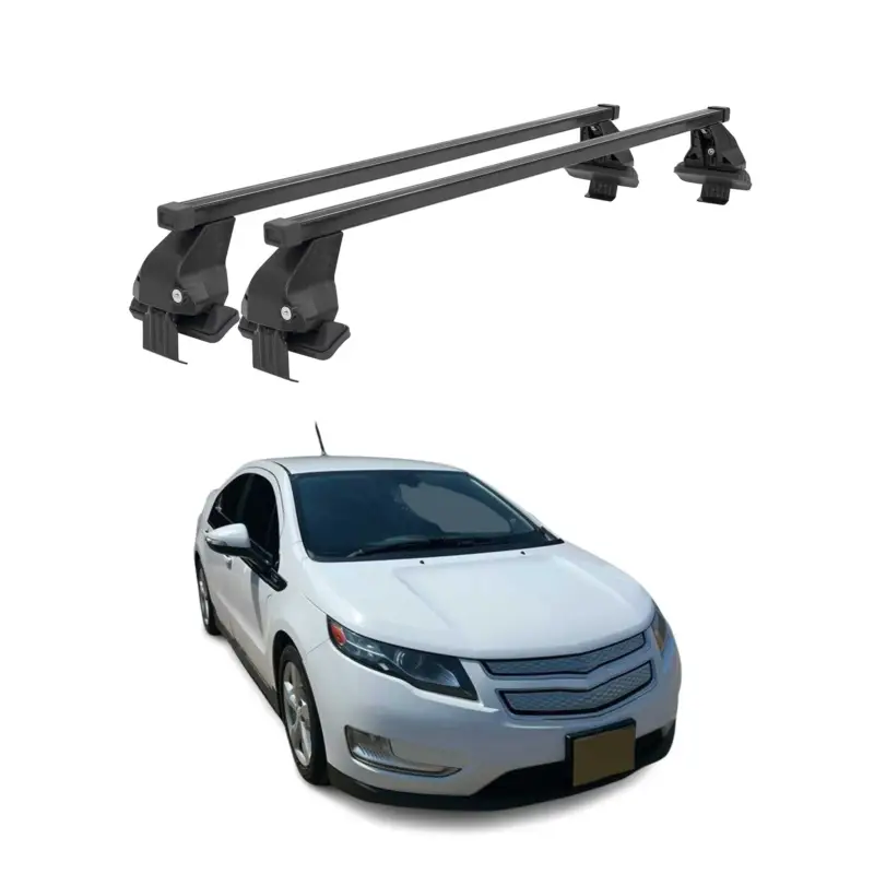 Direkt Vom Hersteller Menabo Dachträger Grundtäger für Chevrolet Volt 2010-2015 50kg Stahl Schwarz 2x