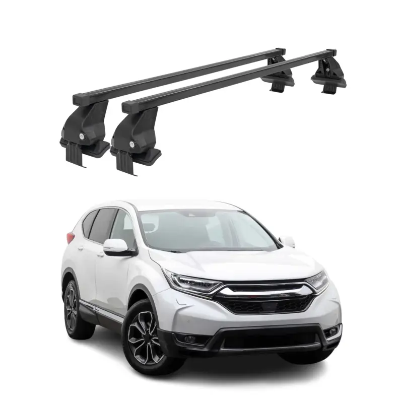 Menabo Dachträger Grundtäger für Honda CR-V mk5 2017-2022 50kg Stahl Schwarz 2x Direktkauf