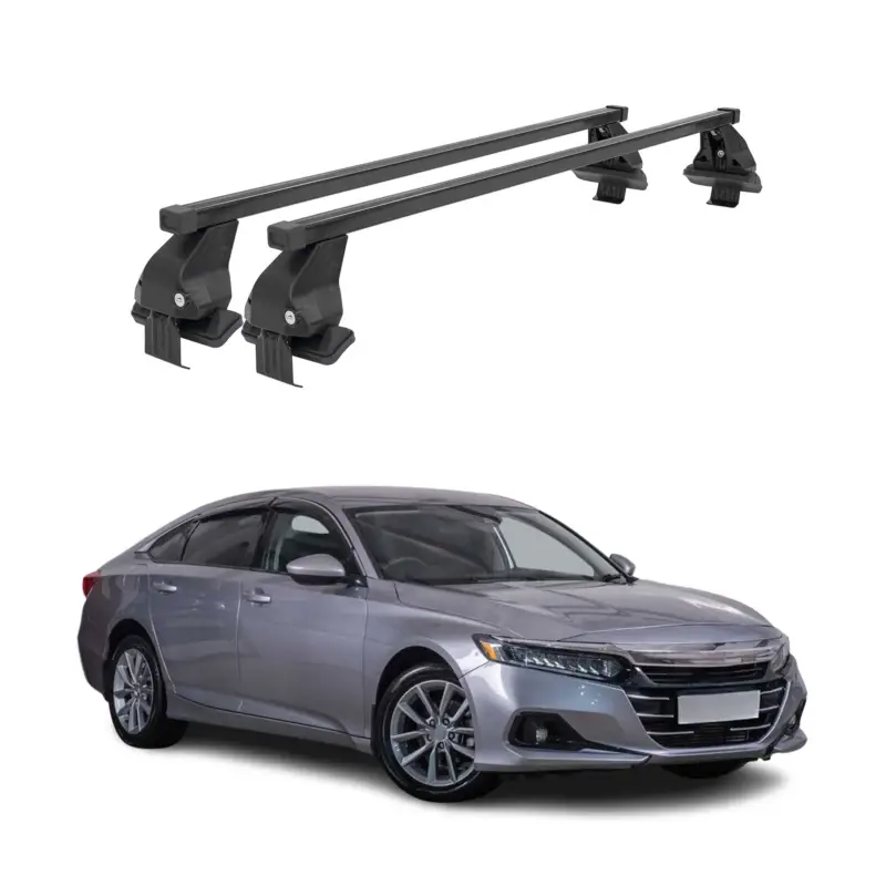 Menabo Dachträger Grundtäger für Honda Accord Limo 2019-2022 50kg Stahl Schwarz Aktuell