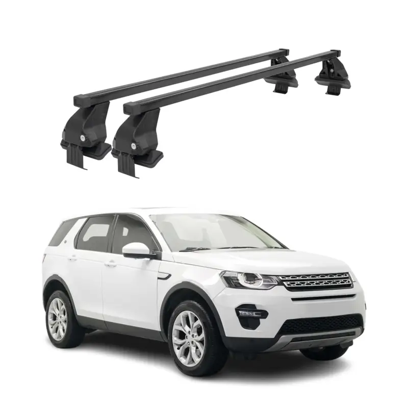 Sonderaktion Menabo Dachträger für Land Rover Discovery Sport 2015-2019 50kg Stahl Schwarz 2x