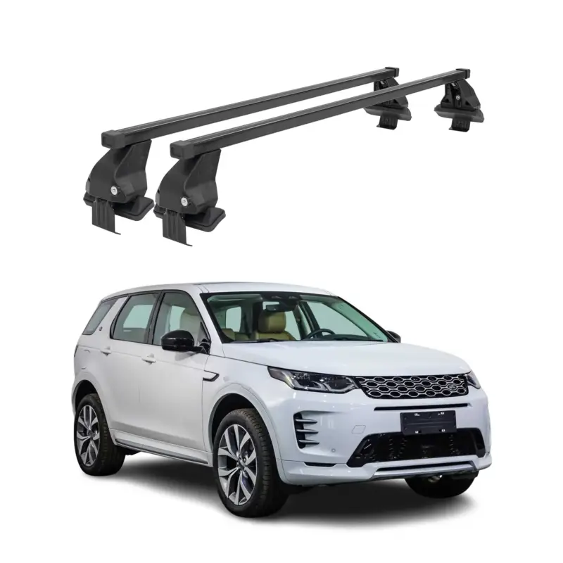 Neue Kollektion Menabo Dachträger für Land Rover Freelander 2 2007-2015 50kg Stahl Schwarz 2x