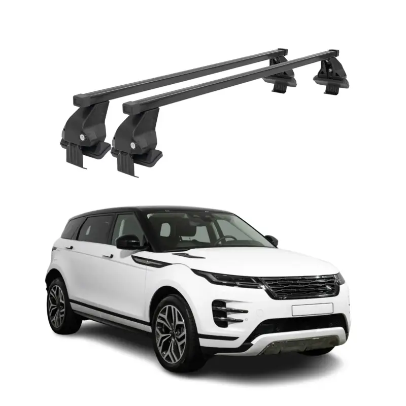 Menabo Dachträger für Land Rover Range Rover Evoque L551 2019-2026 Stahl Schwarz Nur Heute