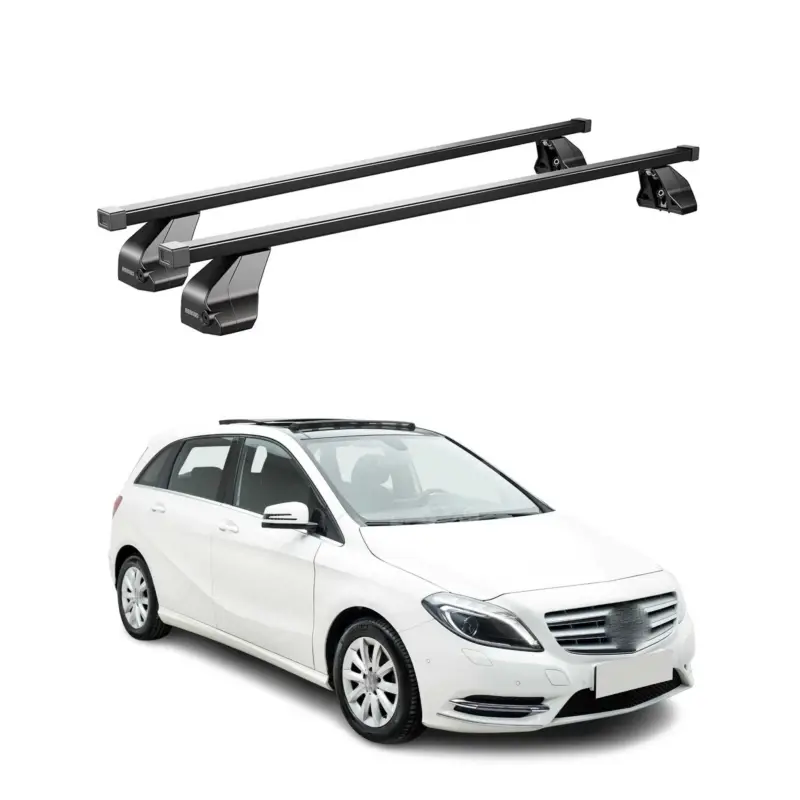 Menabo Dachträger für Mercedes B Klasse W246 2011-2018 75kg Stahl Schwarz 2x Jetzt Kaufen