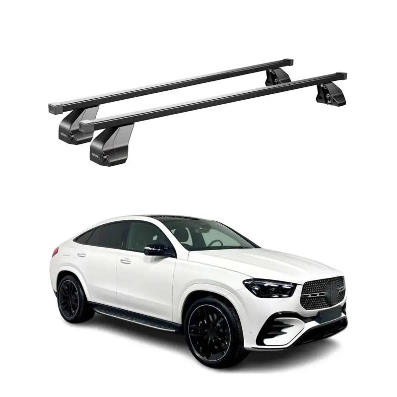 Direktkauf Menabo Dachträger Grundtäger für Mercedes GLE C167 2019-2026 75kg Stahl Schwarz