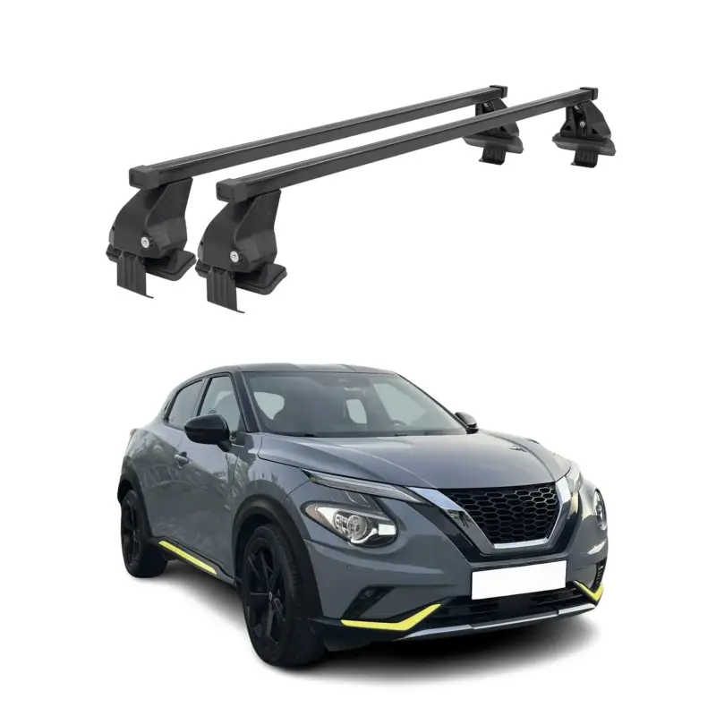 Menabo Dachträger Grundtäger für Nissan Juke 2019-2026 50kg Stahl Schwarz 2 tlg Online Kaufen