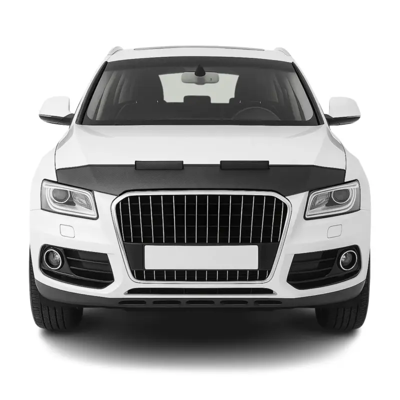 Haubenbra Motohaubeschutz Steinschlagschutz für Audi Q5 8RB 2008-17 Carbon Optik Ausverkauf
