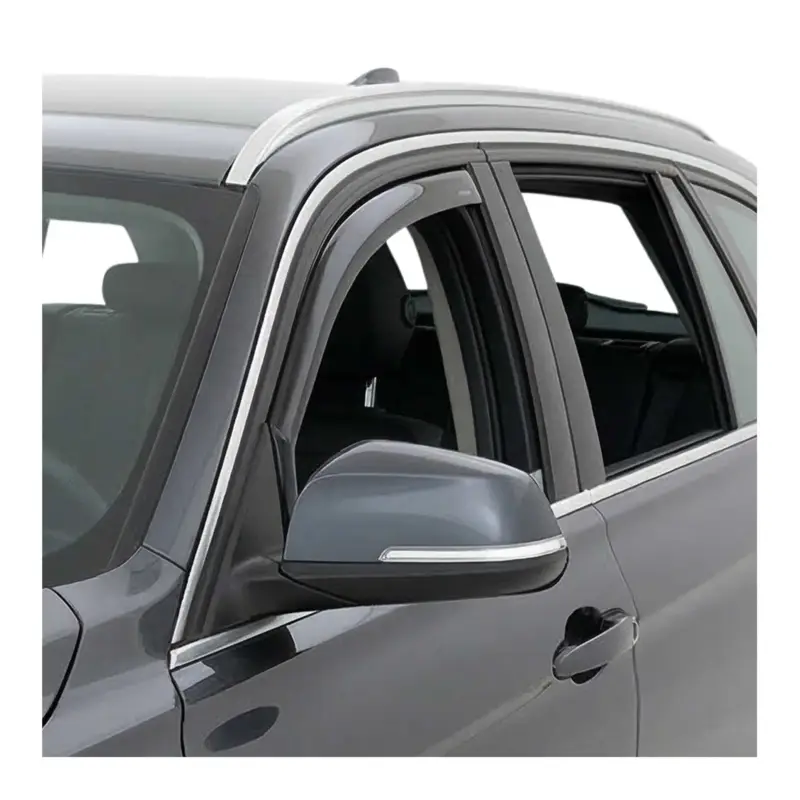 Zertifiziert Windabweiser Regenabweiser für BMW 3er F30 F31 2012-2019 Dunkel Acryl 2tlg