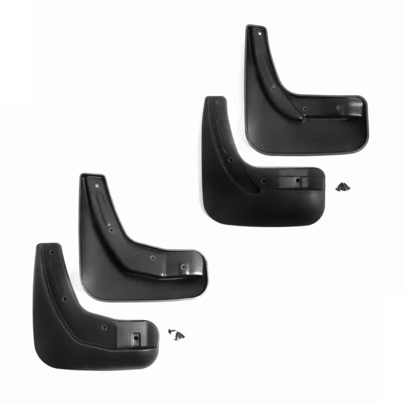 Günstig Schmutzfänger Kotflügel für Chevrolet Captiva 2006-2017 Kunststoff Schwarz 4tlg