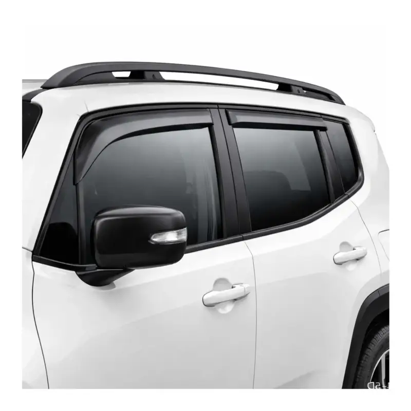 Windabweiser Regenabweiser für Jeep Renegade 2014-2024 Dunkel Acryl 4tlg Ausverkauf
