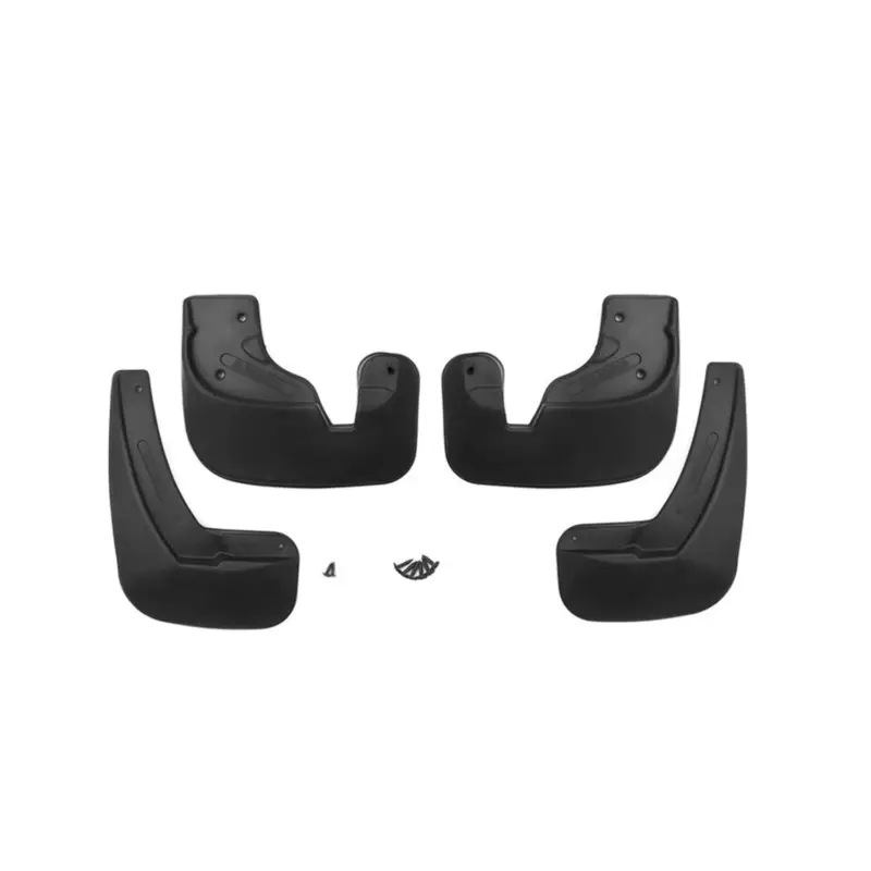 Preiswert Schmutzfänger Kotflügel für Renault Sandero Stepway 2010-2012 ABS Schwarz 4x