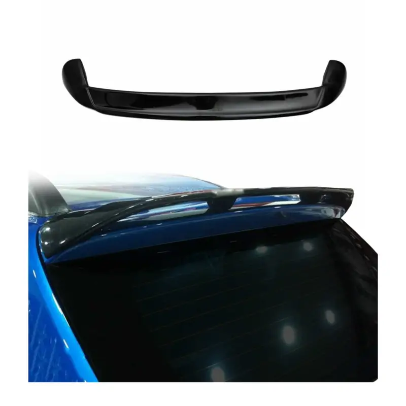 Must-Have Heckspoiler Dachspoiler Hecklippe für Dacia Sandero 2012-2021 ABS Schwarz 1tlg
