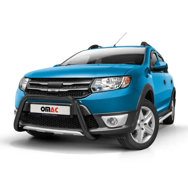 Frontbügel Frontschutzbügel für Dacia Sandero Stepway 2012-2016 mit ABE Schwarz Markenprodukt