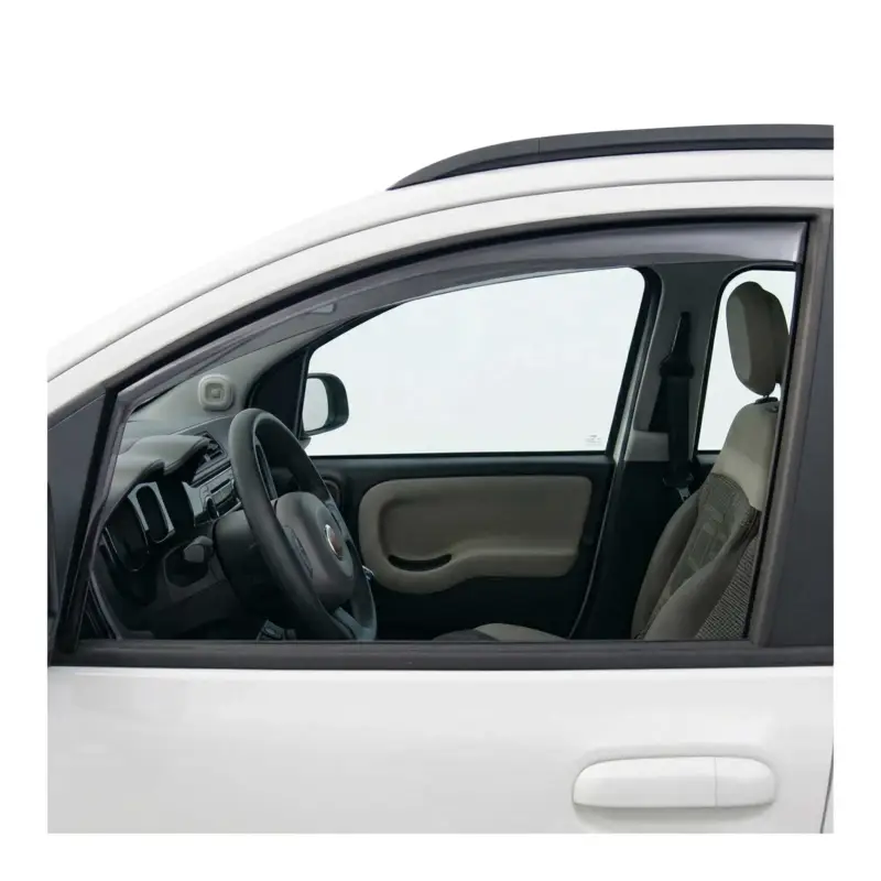 Windabweiser Regenabweiser für Fiat Panda 2003-2012 Dunkel Acryl 2tlg Jetzt Kaufen