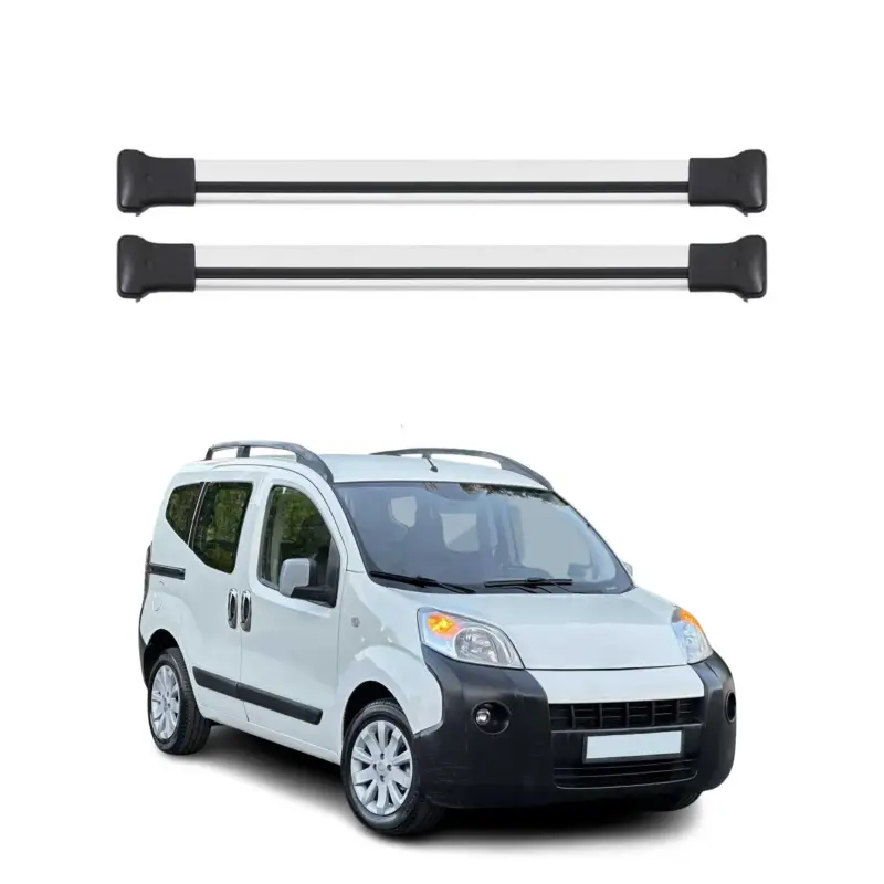 Direkt Vom Hersteller Dachträger Gepäckträger für Citroen Nemo 2008-2016 Relingträger Aluminium Silber