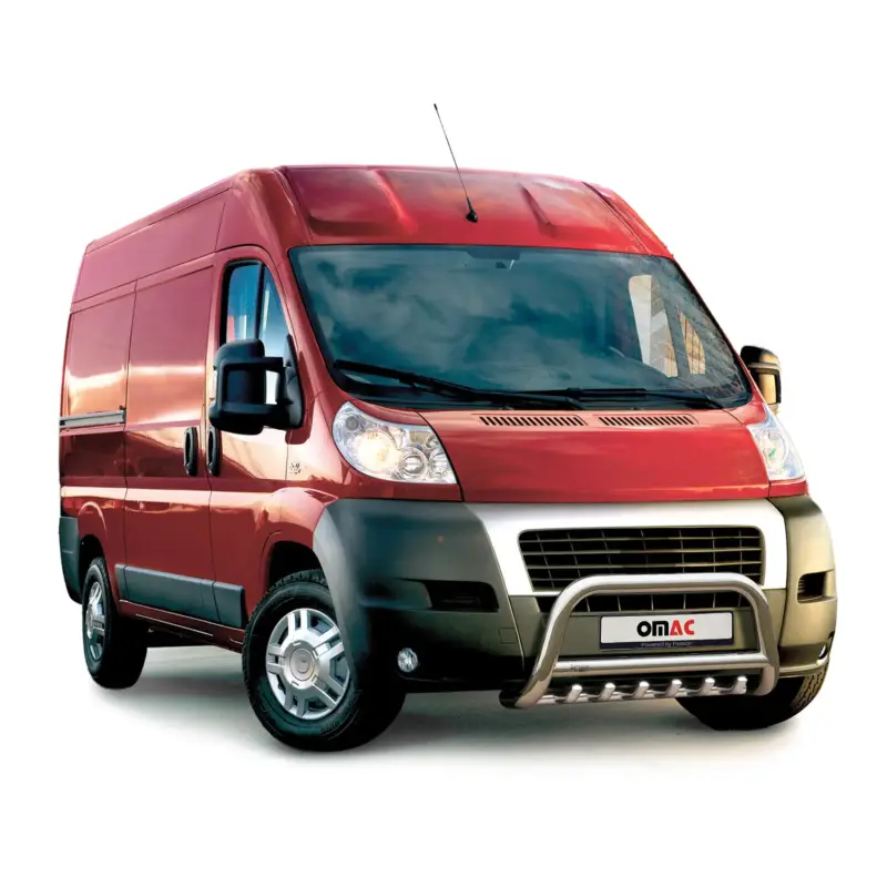 Frontbügel Frontschutzbügel für Fiat Ducato 2006-2016 Stahl Silber mit ABE Heißes Angebot