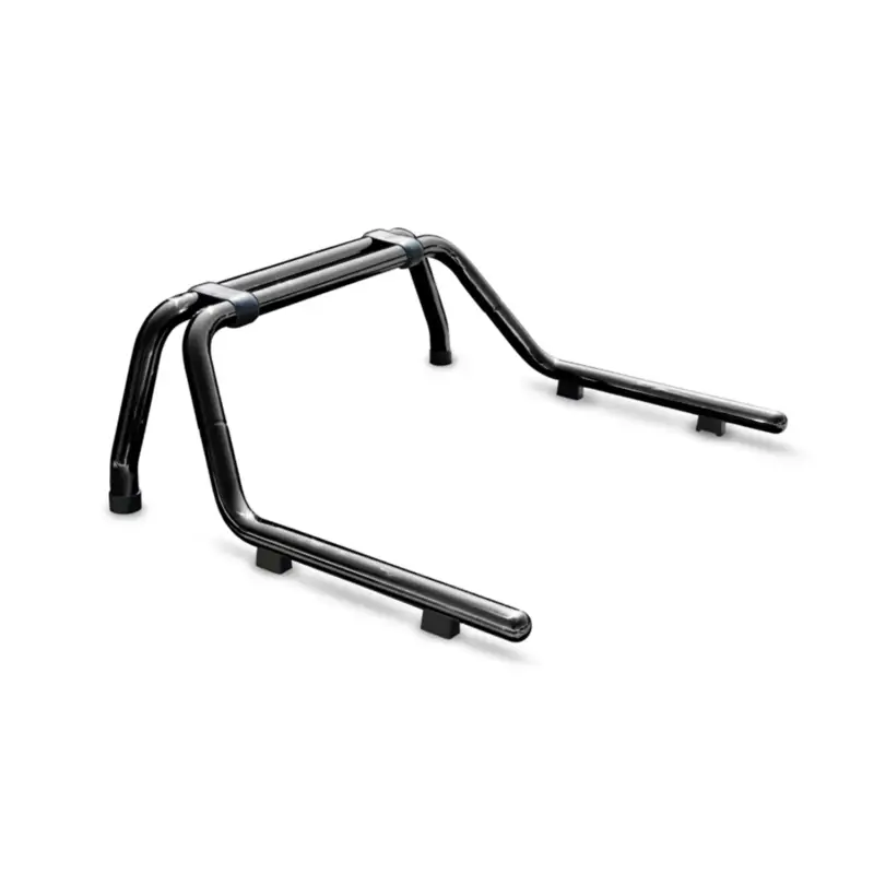 Zertifiziert Überrollbügel Rollbar für Ford Ranger 2005-2011 Gefärbten Stahl Ø76 Schwarz