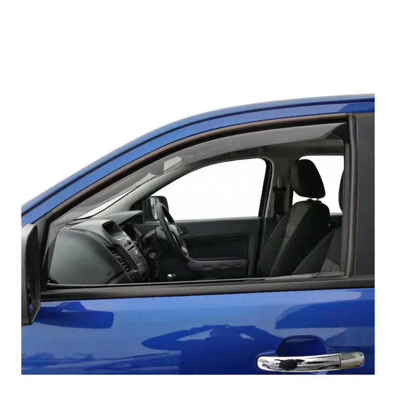 Windabweiser Regenabweiser für Ford Ranger 2012-2024 4trg Dunkel Acryl 2tlg Rabatt