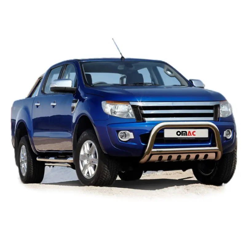 Kracherpreis Frontbügel Frontschutzbügel für Ford Ranger 2011-2016 Stahl Silber Rammschutz
