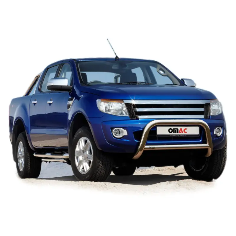 Frontbügel Frontschutzbügel für Ford Ranger 2015-2019 Stahl Silber Rammschutz Nur Heute