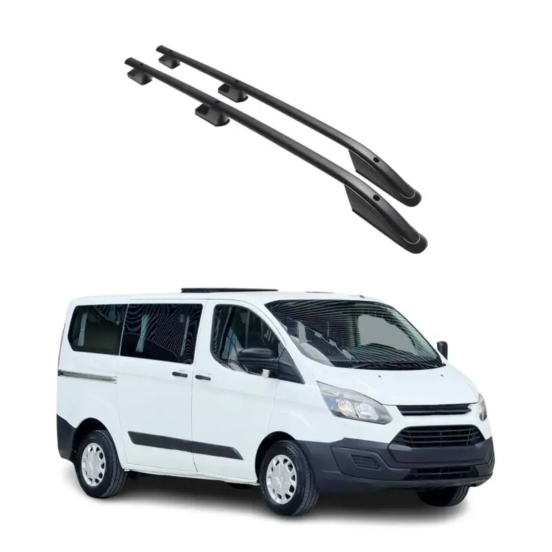 Alu Dachreling für Ford Tourneo Custom 2013-2024 L1 Kurzer Schwarz Bestseller