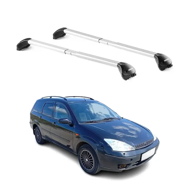 Dachträger für Ford Focus I II Kombi 1998-2011 5 tür 100kg Alu Silber 2x ABE Jetzt Bestellen