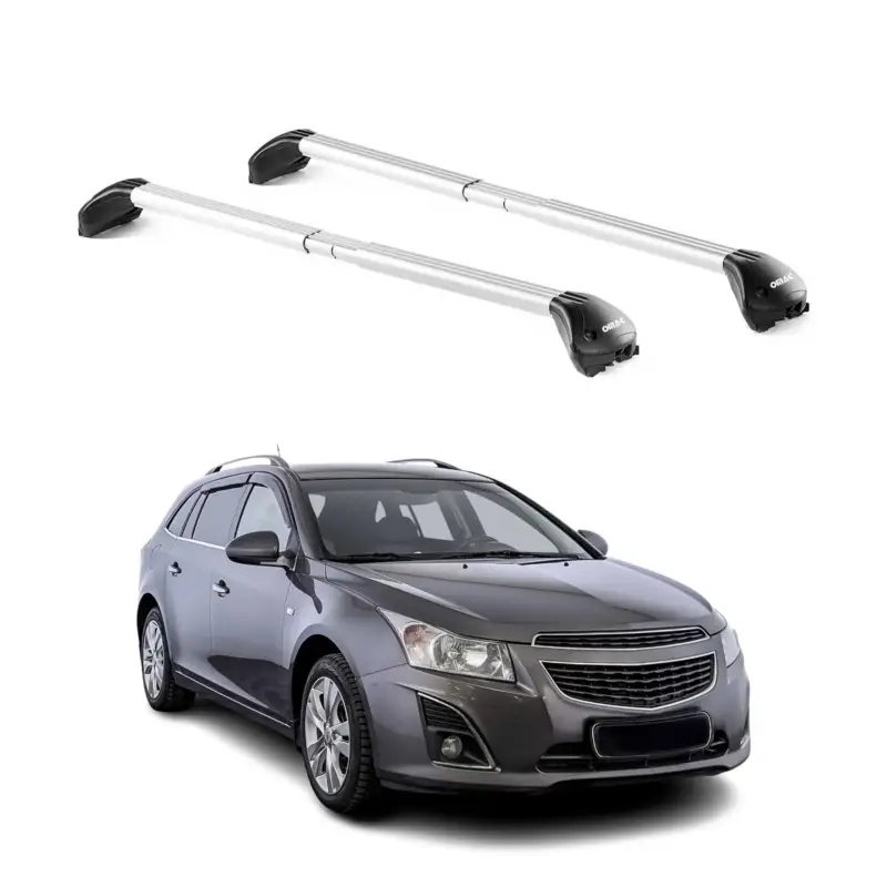 Bestseller Dachträger für Chevrolet Cruze Kombi 2012-2016 5 tür 100kg Alu Silber 2x ABE