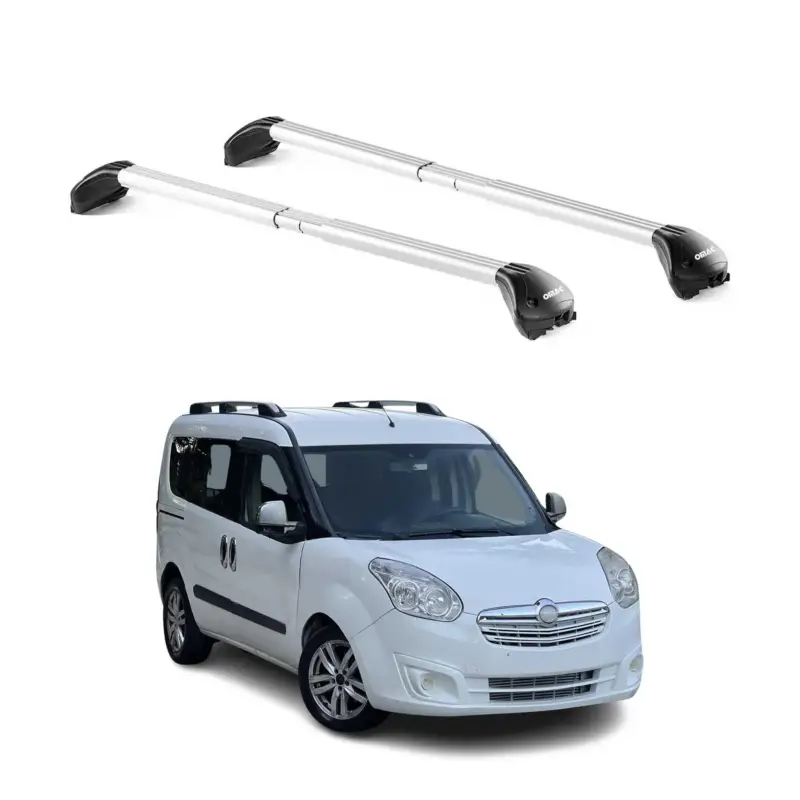 Preisknaller Dachträger Grundtäger für Opel Combo D 2011-2018 5 tür 100kg Alu Silber 2x ABE